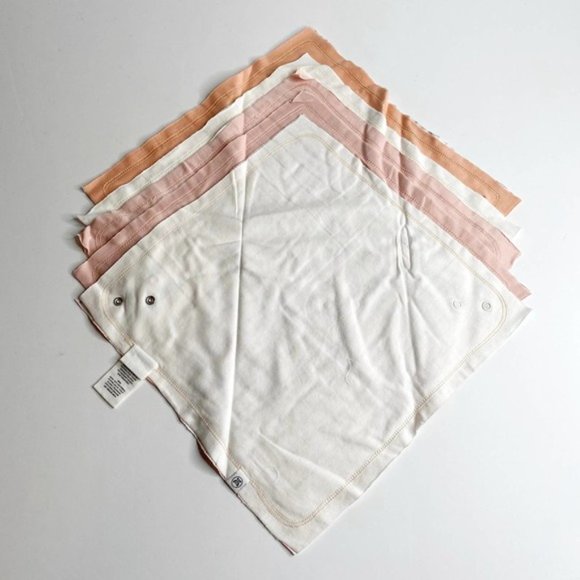 Honest Company Bandana Drool Bibs Reversible Girl - Picture 6 of 9